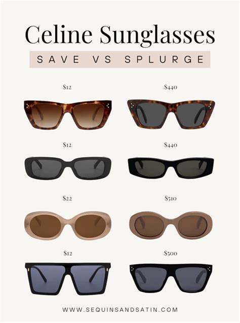 celine dupe sunglasses amazon|loewe sunglasses dupe.